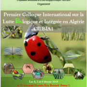 Premier Colloque International sur la Lutte Biologique et Intégrée en Algérie